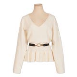 ウエストベルト付きニットトップス | JULIA BOUTIQUE | 詳細画像27
