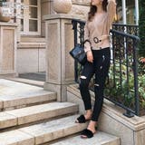 フラットフェイクファーサンダル | JULIA BOUTIQUE | 詳細画像5