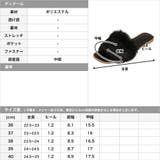 フラットフェイクファーサンダル | JULIA BOUTIQUE | 詳細画像3