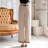 ベルト付きパイピングワイドパンツ | JULIA BOUTIQUE | 詳細画像12