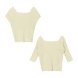 袖丈が選べる2WAYネックリブニットトップス | JULIA BOUTIQUE | 詳細画像48