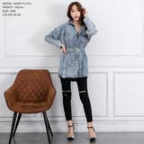 ウエストマークデニムシャツ ジャケット | JULIA BOUTIQUE | 詳細画像4