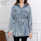 ウエストマークデニムシャツ ジャケット | JULIA BOUTIQUE | 詳細画像9