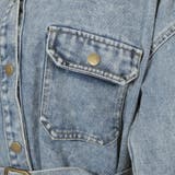 ウエストマークデニムシャツ ジャケット | JULIA BOUTIQUE | 詳細画像16