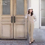スリット入りフレアパンツサロペット | JULIA BOUTIQUE | 詳細画像13