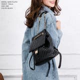 ラインキルティングチェーンリュック | JULIA BOUTIQUE | 詳細画像4