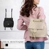 ラインキルティングチェーンリュック | JULIA BOUTIQUE | 詳細画像1