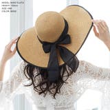 【ベージュ】 | パイピングストローハット 帽子 | JULIA BOUTIQUE