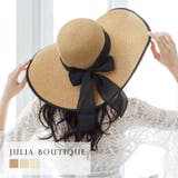 パイピングストローハット 帽子 | JULIA BOUTIQUE | 詳細画像1