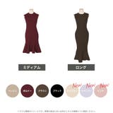 丈が選べるスリーブレスマーメイドニットワンピース | JULIA BOUTIQUE | 詳細画像2