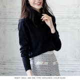ネックが選べるベーシック長袖ニットトップス | JULIA BOUTIQUE | 詳細画像10