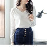 ネックが選べるベーシック長袖ニットトップス | JULIA BOUTIQUE | 詳細画像13