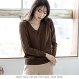 ネックが選べるベーシック長袖ニットトップス | JULIA BOUTIQUE | 詳細画像20