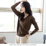 ネックが選べるベーシック長袖ニットトップス | JULIA BOUTIQUE | 詳細画像21