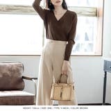 ネックが選べるベーシック長袖ニットトップス | JULIA BOUTIQUE | 詳細画像22