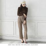 ネックが選べるベーシック長袖ニットトップス | JULIA BOUTIQUE | 詳細画像24