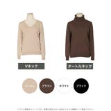 ネックが選べるベーシック長袖ニットトップス | JULIA BOUTIQUE | 詳細画像2