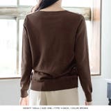 ネックが選べるベーシック長袖ニットトップス | JULIA BOUTIQUE | 詳細画像32