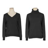 ネックが選べるベーシック長袖ニットトップス | JULIA BOUTIQUE | 詳細画像36