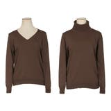 ネックが選べるベーシック長袖ニットトップス | JULIA BOUTIQUE | 詳細画像38