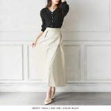 ゴールドボタンバルーンスリーブニットカーディガン | JULIA BOUTIQUE | 詳細画像4