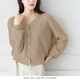 ゴールドボタンバルーンスリーブニットカーディガン | JULIA BOUTIQUE | 詳細画像9