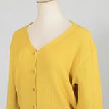 ゴールドボタンバルーンスリーブニットカーディガン | JULIA BOUTIQUE | 詳細画像18