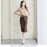 丈が選べるパイピングリボンタイトニットワンピース | JULIA BOUTIQUE | 詳細画像13