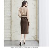 丈が選べるパイピングリボンタイトニットワンピース | JULIA BOUTIQUE | 詳細画像14
