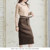 丈が選べるパイピングリボンタイトニットワンピース | JULIA BOUTIQUE | 詳細画像16