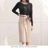 丈が選べるパイピングリボンタイトニットワンピース | JULIA BOUTIQUE | 詳細画像25