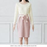 丈が選べるパイピングリボンタイトニットワンピース | JULIA BOUTIQUE | 詳細画像26