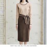 丈が選べるパイピングリボンタイトニットワンピース | JULIA BOUTIQUE | 詳細画像29
