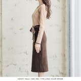 丈が選べるパイピングリボンタイトニットワンピース | JULIA BOUTIQUE | 詳細画像30