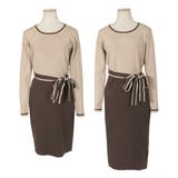 丈が選べるパイピングリボンタイトニットワンピース | JULIA BOUTIQUE | 詳細画像36