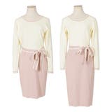 丈が選べるパイピングリボンタイトニットワンピース | JULIA BOUTIQUE | 詳細画像37