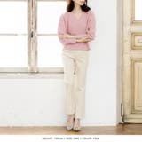 編地が選べるVネックローゲージニットトップス | JULIA BOUTIQUE | 詳細画像8