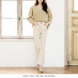 編地が選べるVネックローゲージニットトップス | JULIA BOUTIQUE | 詳細画像12