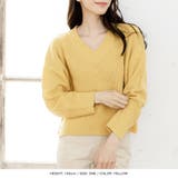 編地が選べるVネックローゲージニットトップス | JULIA BOUTIQUE | 詳細画像15