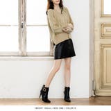 編地が選べるVネックローゲージニットトップス | JULIA BOUTIQUE | 詳細画像25