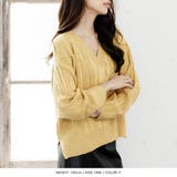 編地が選べるVネックローゲージニットトップス | JULIA BOUTIQUE | 詳細画像28