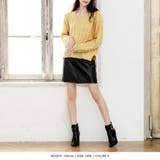 編地が選べるVネックローゲージニットトップス | JULIA BOUTIQUE | 詳細画像29