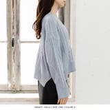 編地が選べるVネックローゲージニットトップス | JULIA BOUTIQUE | 詳細画像34