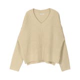 編地が選べるVネックローゲージニットトップス | JULIA BOUTIQUE | 詳細画像41