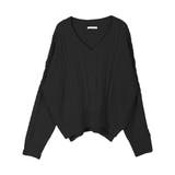 編地が選べるVネックローゲージニットトップス | JULIA BOUTIQUE | 詳細画像44