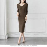 丈が選べるベーシックニットタイトワンピース [21575 ロングワンピース | JULIA BOUTIQUE | 詳細画像17 
