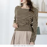 千鳥格子柄スクエアネックトップス | JULIA BOUTIQUE | 詳細画像11