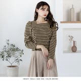 千鳥格子柄スクエアネックトップス | JULIA BOUTIQUE | 詳細画像12