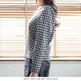 千鳥格子柄スクエアネックトップス | JULIA BOUTIQUE | 詳細画像14