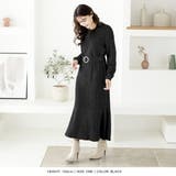 ベルト付きローゲージニットマーメイドワンピース | JULIA BOUTIQUE | 詳細画像5